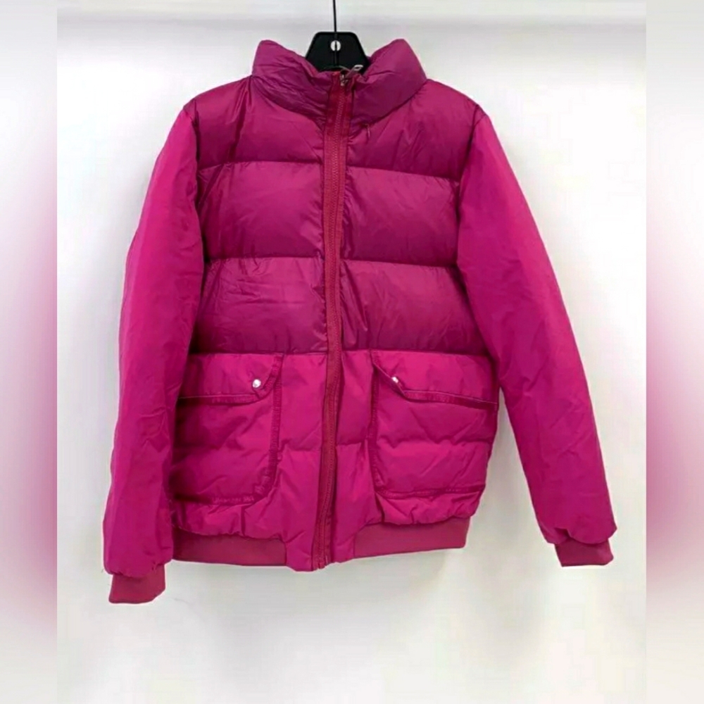 Ivivva by Lululemon Girls Pink Puffer Jacket Women S /M (Refer to measurements)